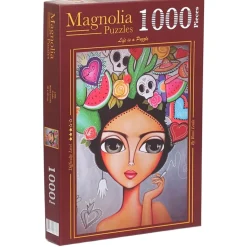 Puzzle 1000 pièces : Frida - Romi Lerda - Edition Spéciale - Magnolia