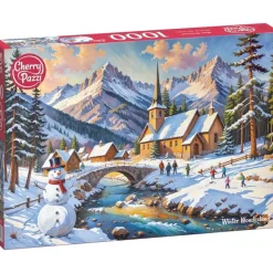 Puzzle 1000 pièces : Féérie hivernale - CherryPazzi