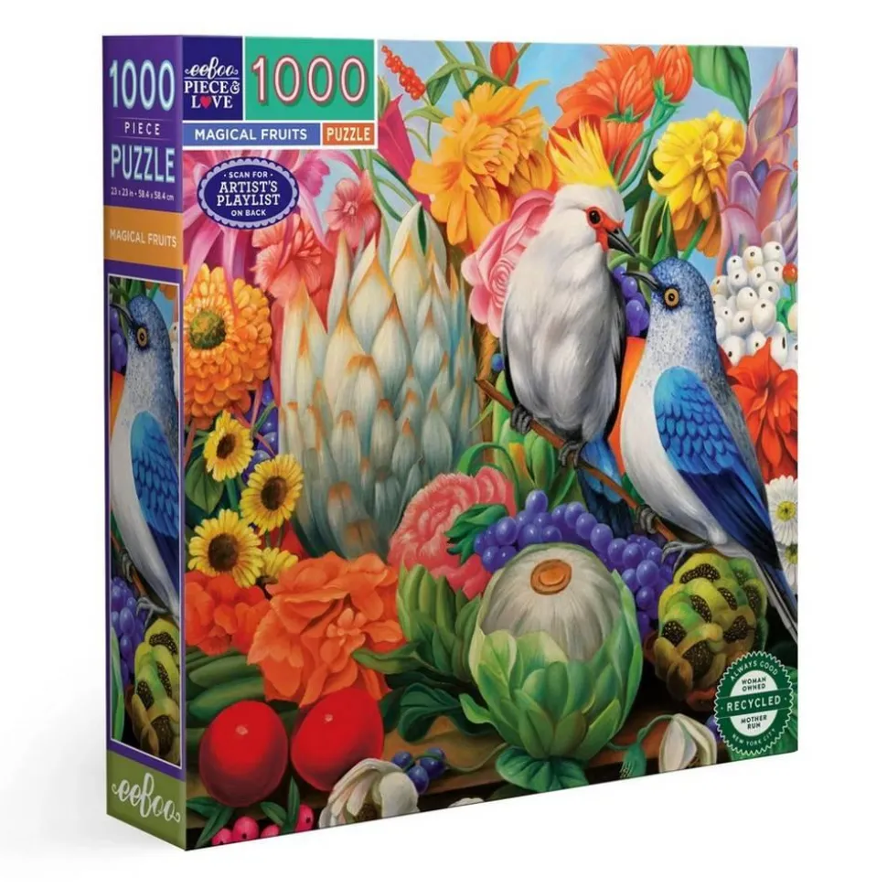 Puzzle 1000 pièces : Fruits Magique - Eeboo