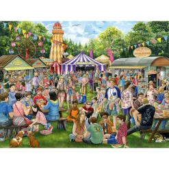 Puzzle 1000 pièces : Fête de la saucisse et du cidre - Falcon de luxe