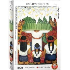 Puzzle 1000 pièces : Fête du festival des fleurs - Eurographics