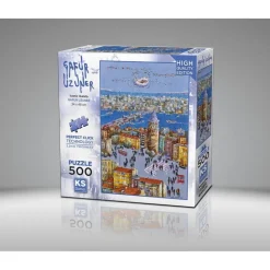 Puzzle 500 pièces : Galata Iconique - Ks Games