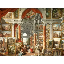 Puzzle 1000 pièces : Galerie de vues de la Rome moderne - Eurographics