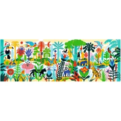Puzzle 100 pièces : Gallery : Jungle - Djeco