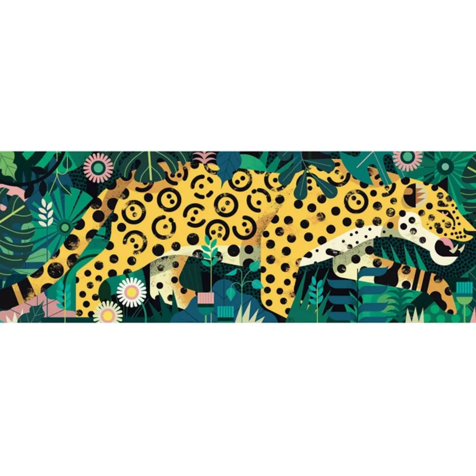 Puzzle 1000 pièces : Gallery : Leopard - Djeco