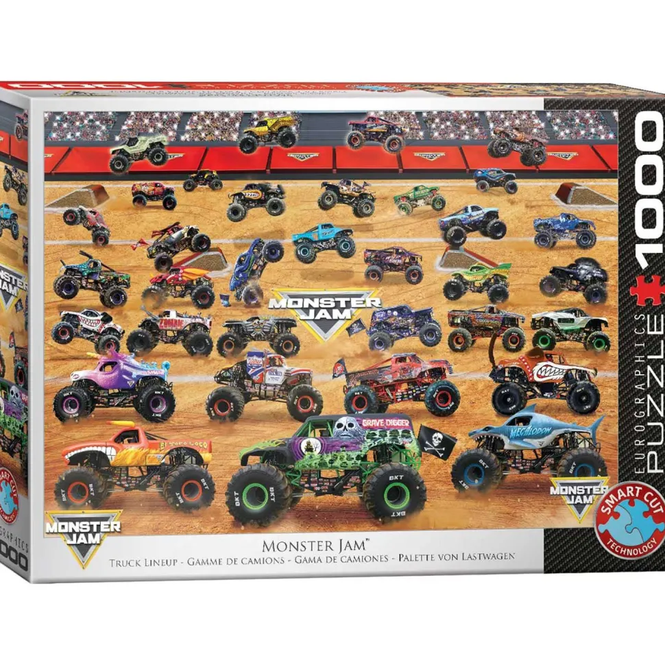 Puzzle 1000 pièces : Gamme Monster Jam Truck - Eurographics