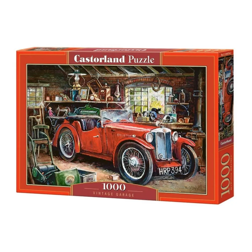 Puzzle 1000 pièces : Garage Vintage - Castorland