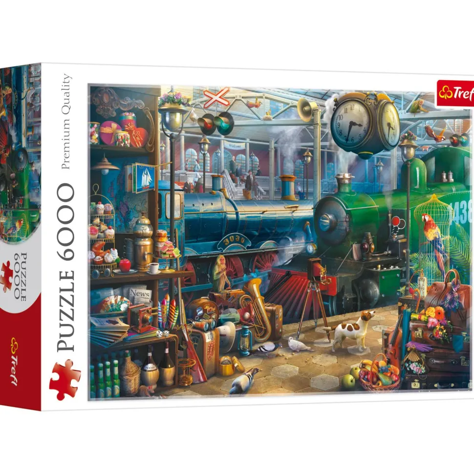 Puzzle 6000 pièces : Gare - Trefl