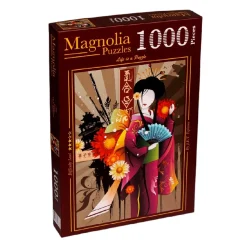 Puzzle 1000 pièces : Geisha - Magnolia