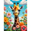 Puzzle 1000 Pièces : Girafe mignonne - EnjoyPuzzle