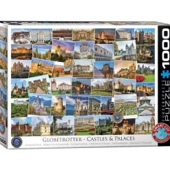 Puzzle 1000 pièces : Globe-trotteur : Châteaux et palaces - Eurographics