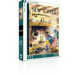 Puzzle 500 pièces : Glo-Logs - New York Puzzle Company