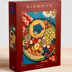 Puzzle 1000 pièces : gratitude - Elewhite