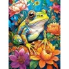 Puzzle 1000 pièces : Grenouille Flower Power - CherryPazzi