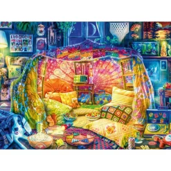 Puzzle 1000 pièces : Grotte douillette - Schmidt