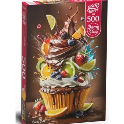 Puzzle 500 pièces : Gâteau fou - CherryPazzi
