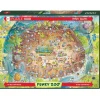 Puzzle 1000 pièces : Habitat cosmique du zoo, Degano - Heye