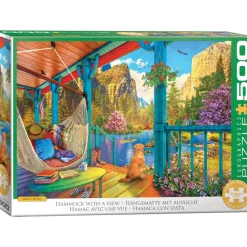 Puzzle 500 pièces : Hamac avec vue - Eurographics