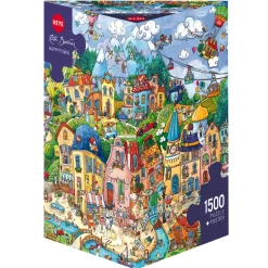 Puzzle 1500 pièces : Happytown - Heye