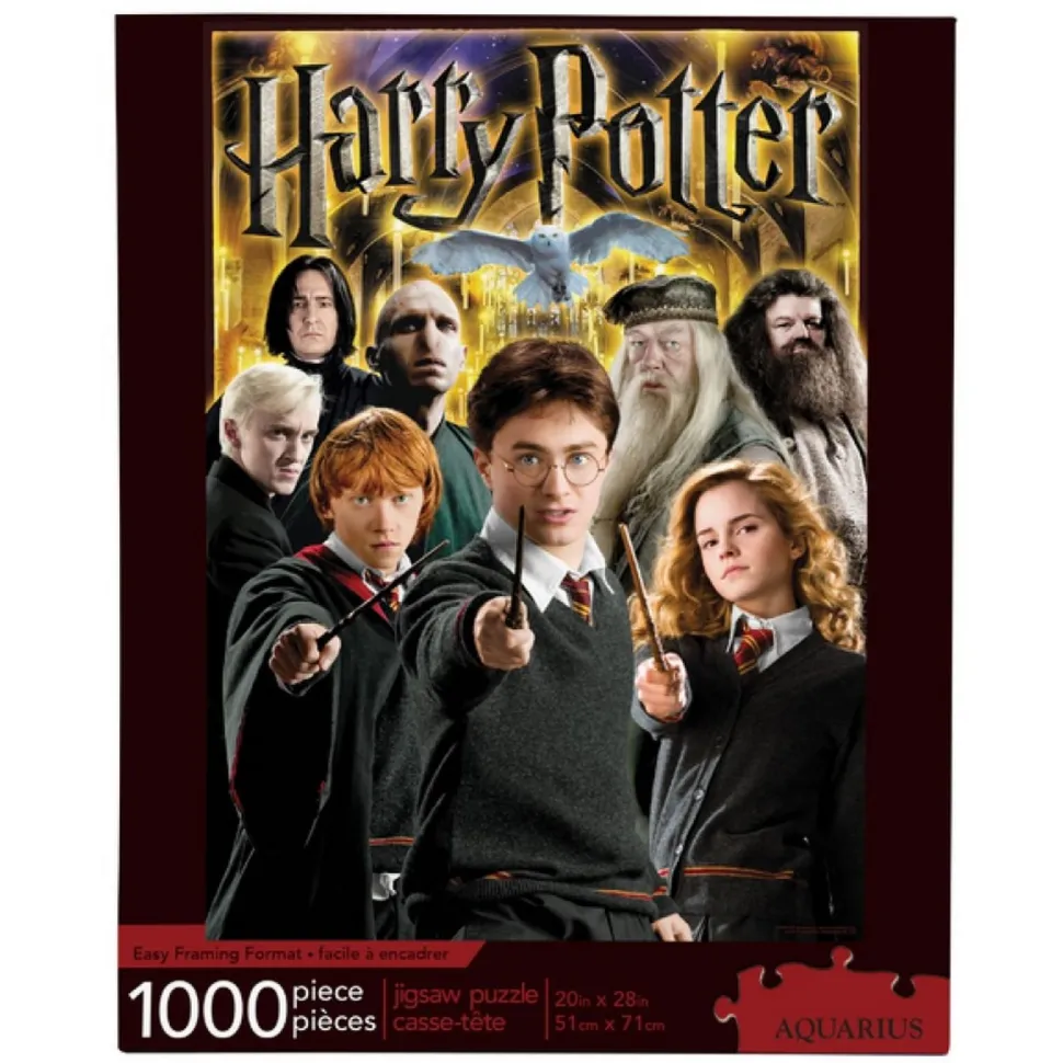 Puzzle 1000 pièces : Harry Potter Collage - Aquarius