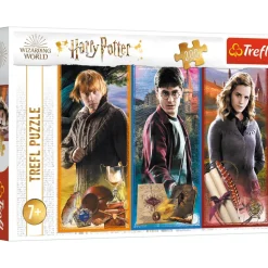 Puzzle 200 pièces : Harry Potter - Dans le monde de la magie et de la sorcellerie - Trefl