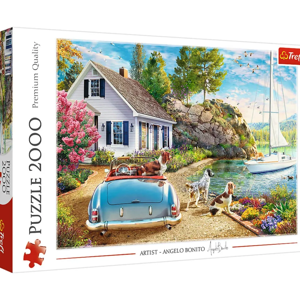 Puzzle 2000 pièces : Havre de vacances - Trefl