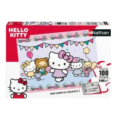 Puzzle 100 pièces : Hello Kitty et ses amis - Nathan