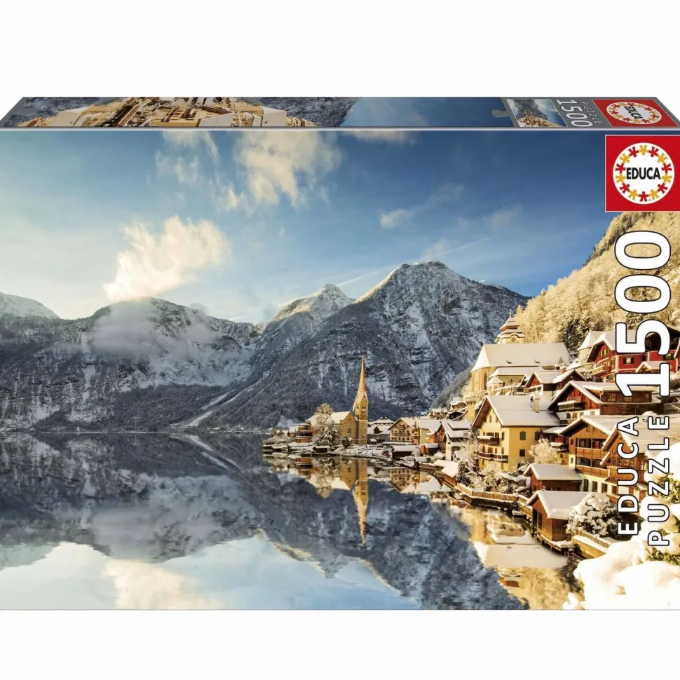 Puzzle 1500 pièces : HIER À HALLSTATT - Educa