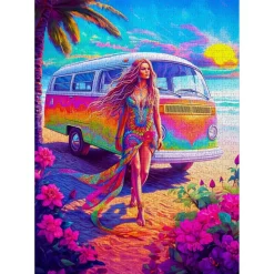 Puzzle 1000 pièces : Hippie dans l'âme - EnjoyPuzzle