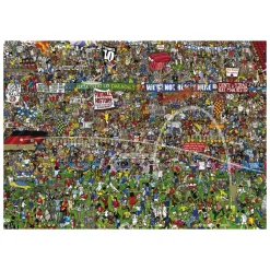Puzzle 3000 pièces : Histoire du Football : edition Spéciale - Heye