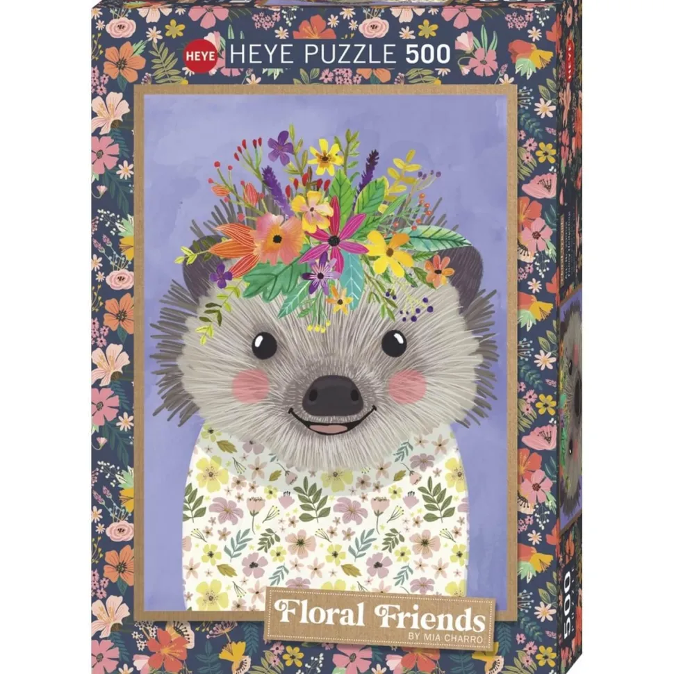 Puzzle 500 pièces : Hérisson Drôle - Heye