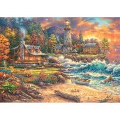 Puzzle 3000 pièces : Hôtel Providence au bord de la mer - Anatolian