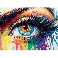 Puzzle 1000 pièces : Œil - Yazz puzzle