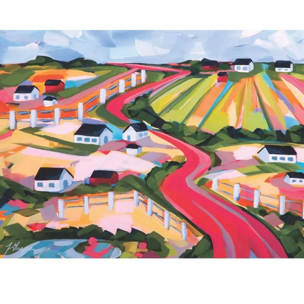 Puzzle 1000 pièces : Il était une fois une prairie par Tabbetha Gasper - Villager Puzzles