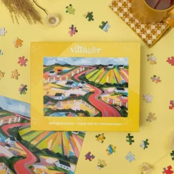 Puzzle 1000 pièces : Il était une fois une prairie par Tabbetha Gasper - Villager Puzzles