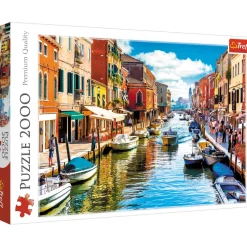 Puzzle 2000 pièces : Ile de Murano, Venise - Trefl