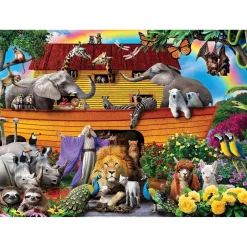 Puzzle 1000 pièces : Inspiration - Les aventures de l'arche de Noé - Master Pieces