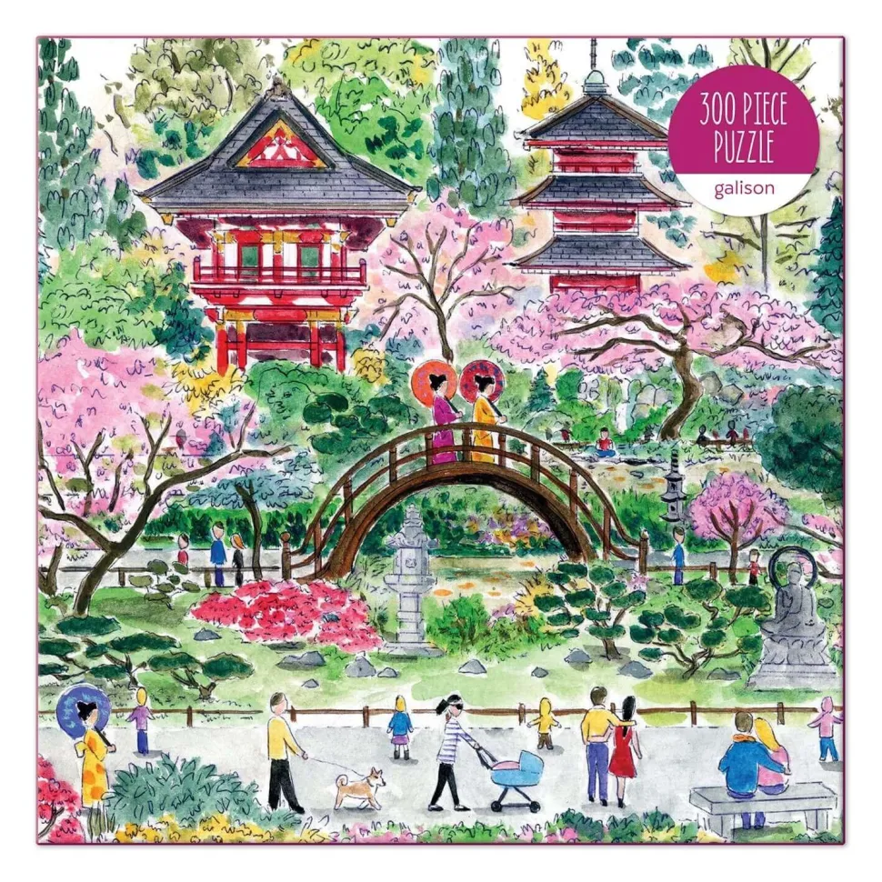 Puzzle 300 pièces : Jardin de thé japonais, Michael Storrings - Galison