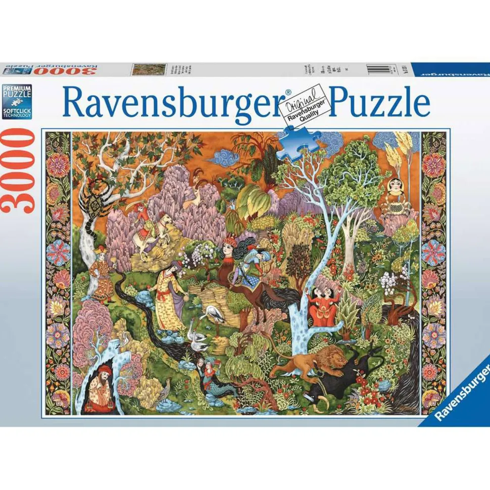 Puzzle 3000 pièces : Jardin des signes solaires - Ravensburger