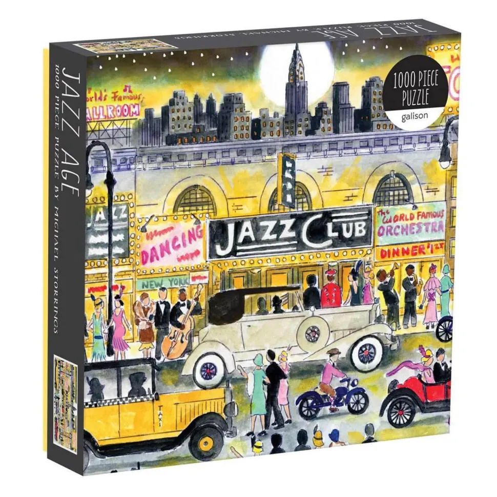 Puzzle 1000 pièces : Jazz Age, Michael Storrings - Galison