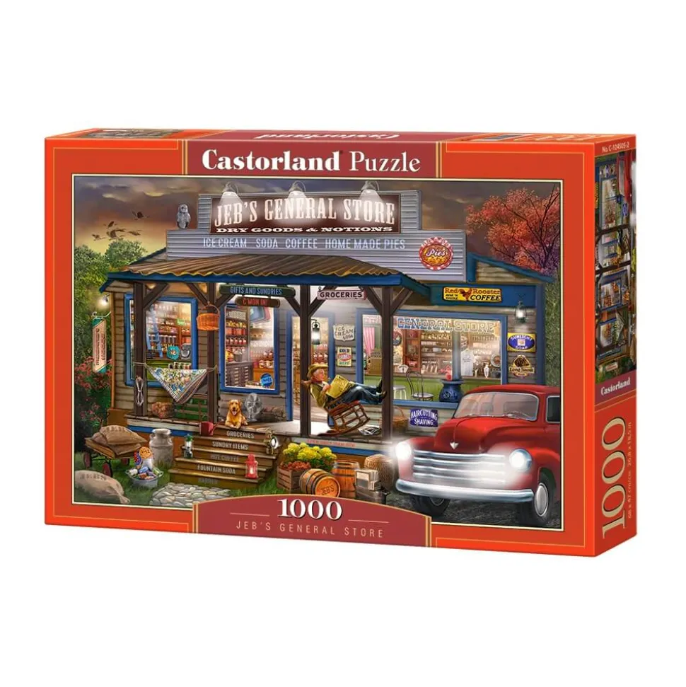Puzzle 1000 pièces : Jeb's General Store - Castorland