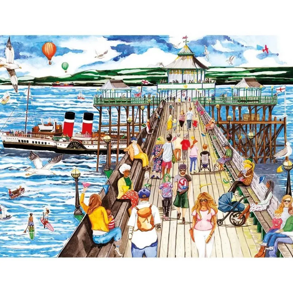 Puzzle 1000 pièces : Jetée de Clevedon - Gibsons