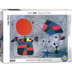 Puzzle 1000 pièces : Joan Miro : The Smile of the Flamboyant - Eurographics