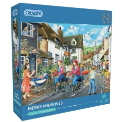 Puzzle 1000 pièces : Joyeuses sages-femmes - Gibsons