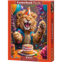 Puzzle 1000 pièces : Joyeux Anniversaire - Castorland