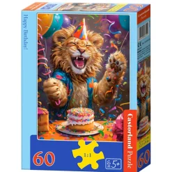 Puzzle 60 pièces : Joyeux Anniversaire - Castorland
