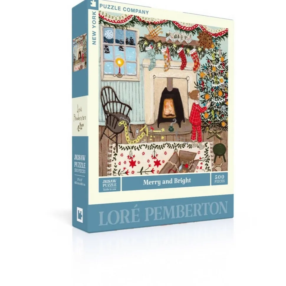 Puzzle 500 pièces : Joyeux et lumineux - New York Puzzle Company