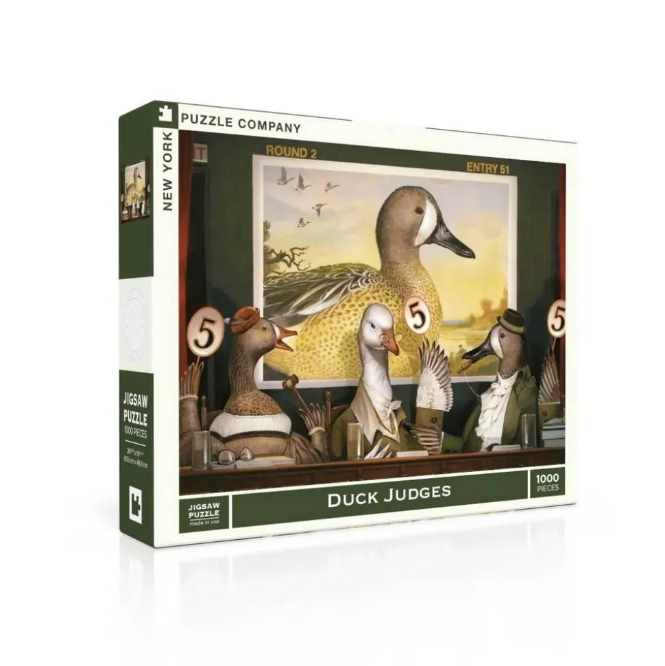 Puzzle 1000 pièces : Juges de canards - New York Puzzle Company