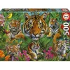 Puzzle 500 pièces : Jungle Des Tigres - Educa