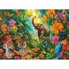 Puzzle 1000 pièces : Jungle en fleurs - Castorland